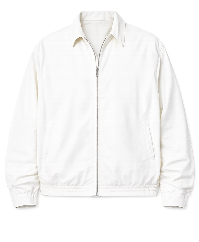 Buy The Tonight Show Starring Jimmy Fallon DJ Khaled White Cotton Bomber Jacket