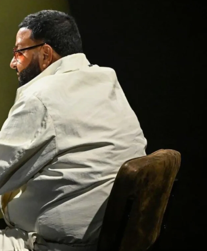 The Tonight Show Starring Jimmy Fallon DJ Khaled White Cotton Jacket