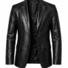 The Tonight Show Starring Jimmy Fallon Leather Blazer
