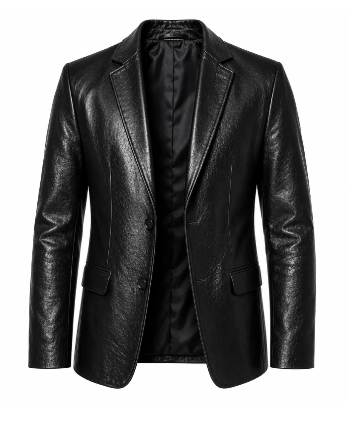 The Tonight Show Starring Jimmy Fallon Leather Blazer