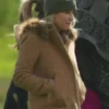 The Traitors US S03 Britney Haynes Brown Coat