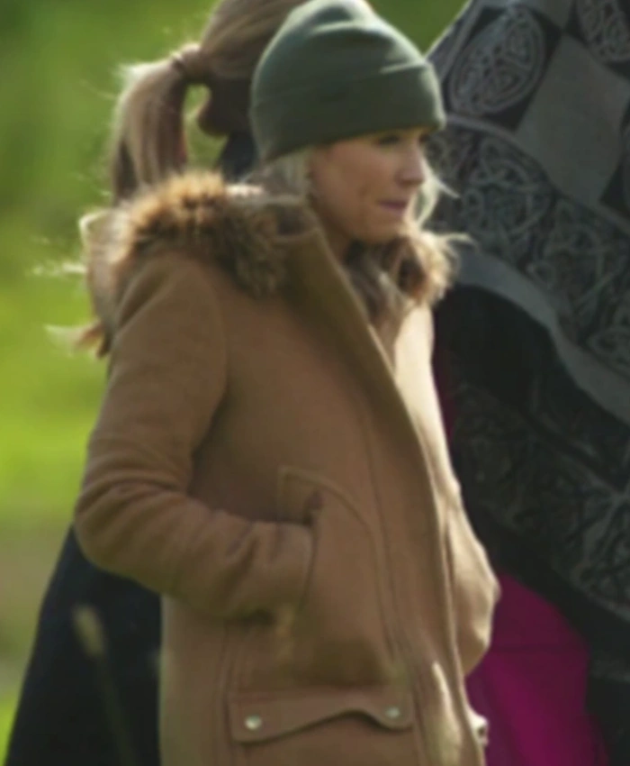The Traitors US S03 Britney Haynes Brown Coat