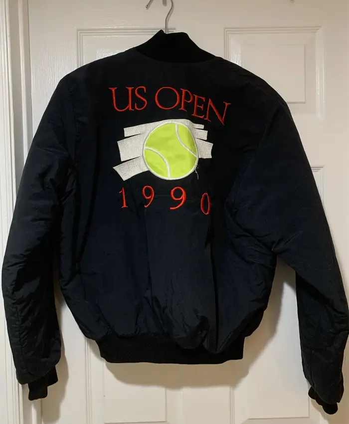 The US Open Tennis Champion Buttoned Varsity Jacket For Sale