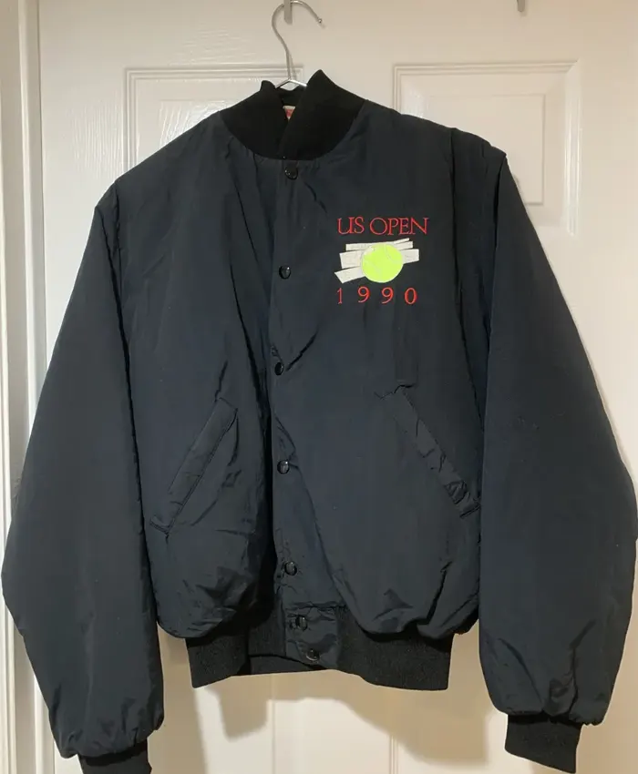 The US Open Tennis Champion Buttoned Varsity Jacket Sale
