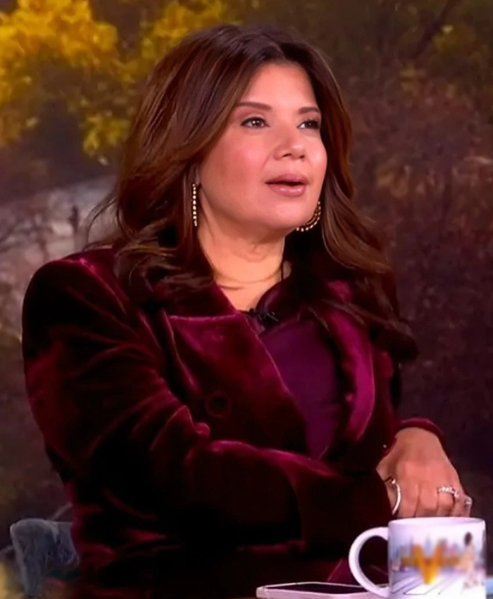 Ana Navarro The View Velvet Blazer - Image 2