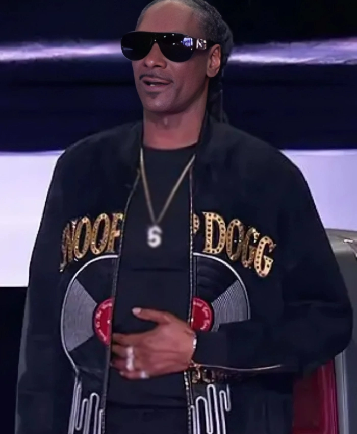The Voice 2025 Snoop Dogg Black Jacket
