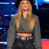 The Voice S26 Georgia Starnes Crop Blazer