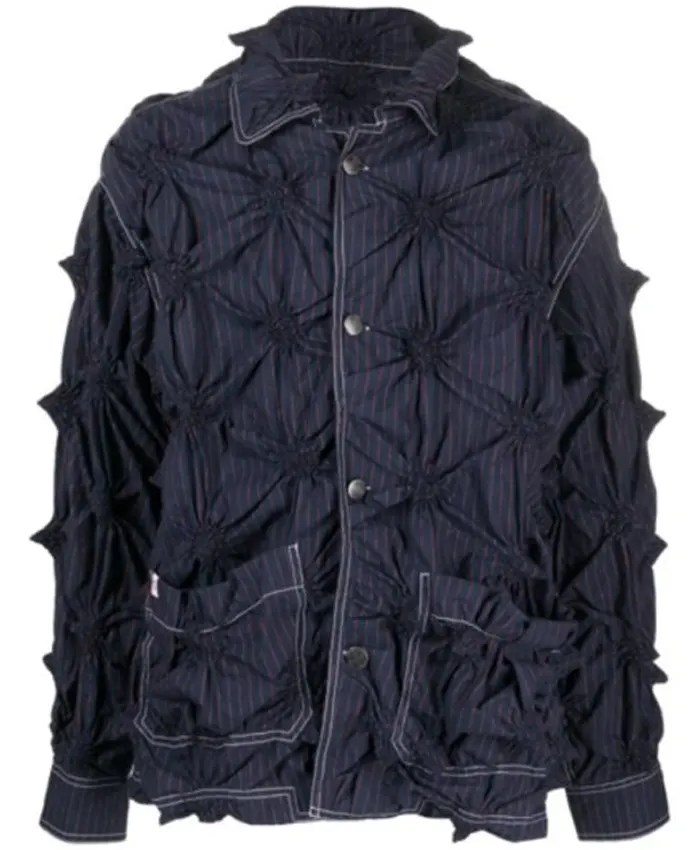 The Voice S27 Conor James Spikey Blue Jacket - Image 2