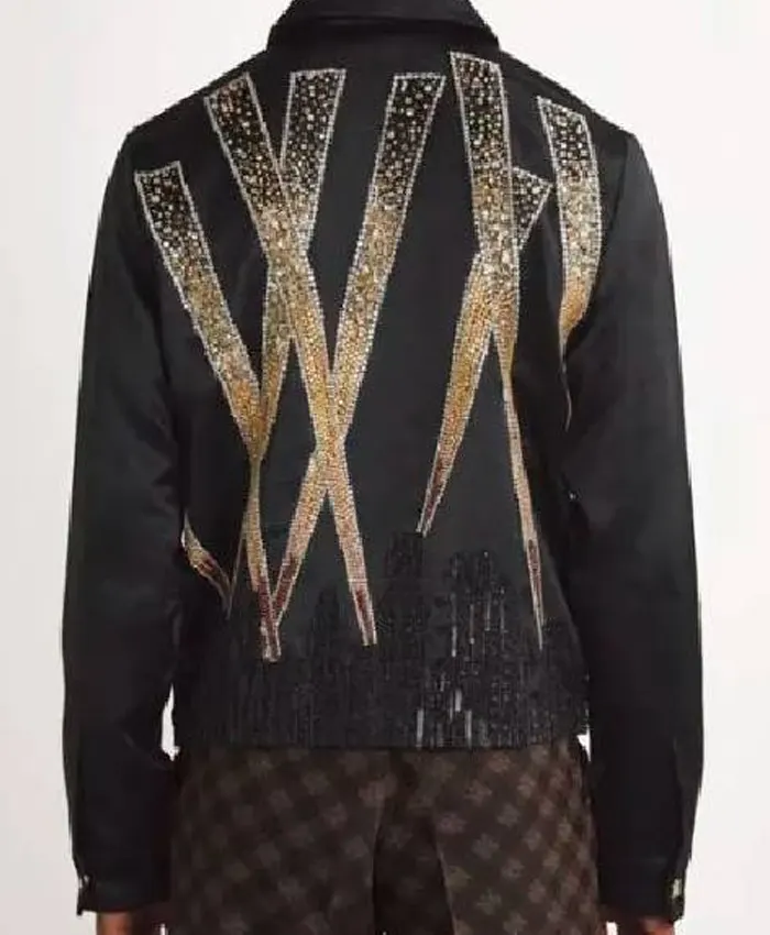 The Voice S27 John legend Crystal Embellished Jacket - Image 3