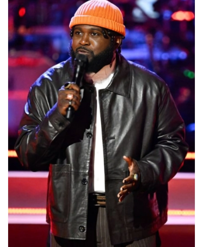 Aarik Duncan The Voice S28 Leather Jacket