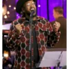 The Voice S29 Jeremy Keith Red And Black Crochet Jacket
