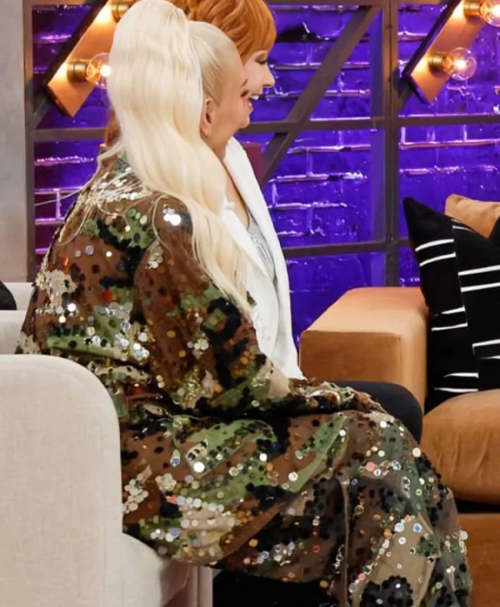 Gwen Stefani The Voice Embellished Camo Jacket - Image 4