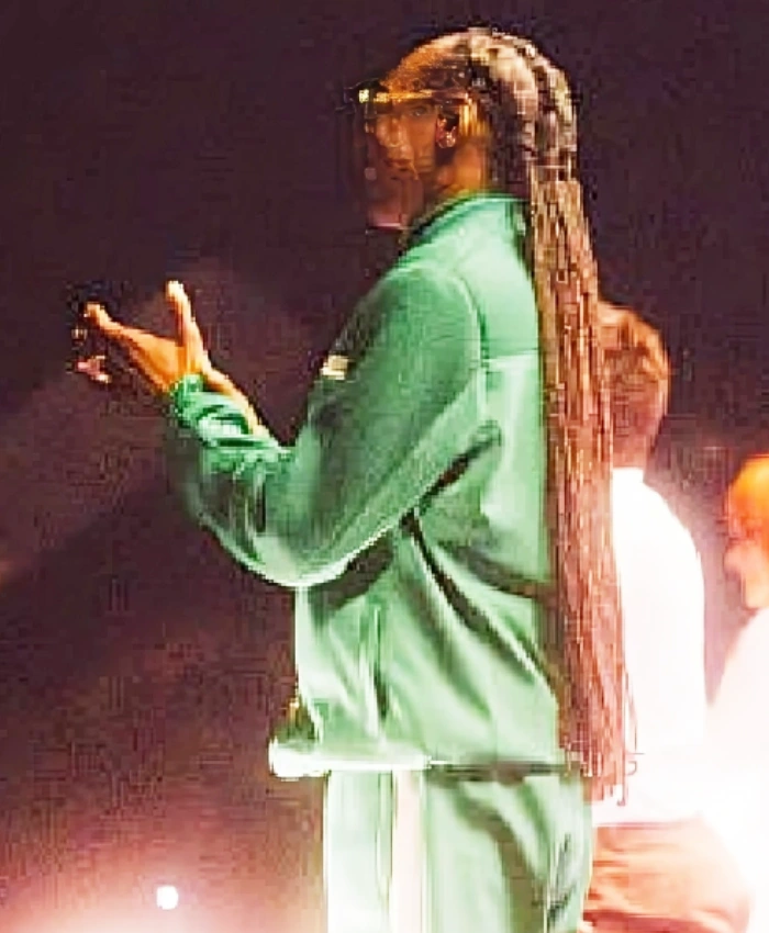 The Voice S28 Snoop Dogg Green Coat - Image 4