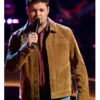 The Voice Season 29 Houston Kelly Brown Suede Jacket