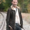 The Walking Dead 5 Rick Grimes Suede Leather Jacket