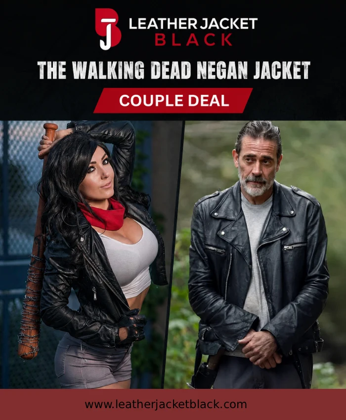 The Walking Dead Halloween Couple Leather Jacket