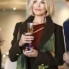 The Woman In Cabin 10 Hannah Waddingham Brown Coat