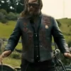 The Wrecking Crew 2026 Jason Momoa Leather Vest