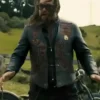 The Wrecking Crew Jason Momoa Leather Vest Front