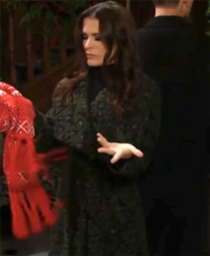The Young And The Restless Chelsea Newman Green Coat
