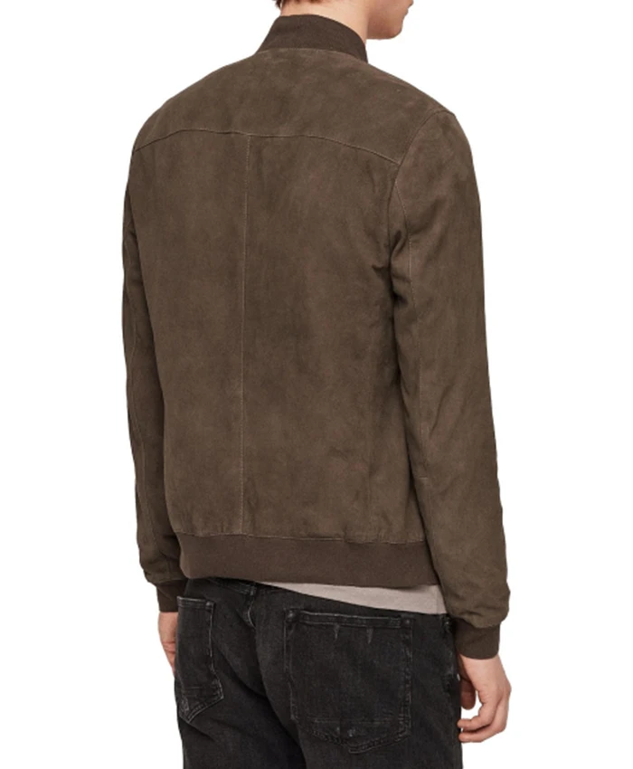 The Young And The Restless 2025 J. Eddie Peck Brown Bomber Jacket