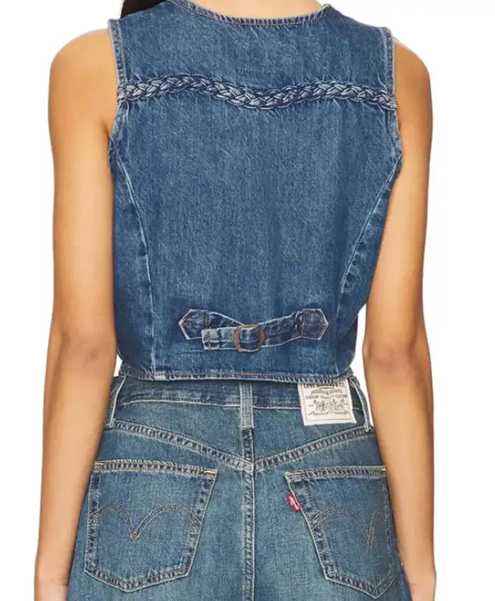 The Young And The Restless Denim Cait Fairbanks Vest
