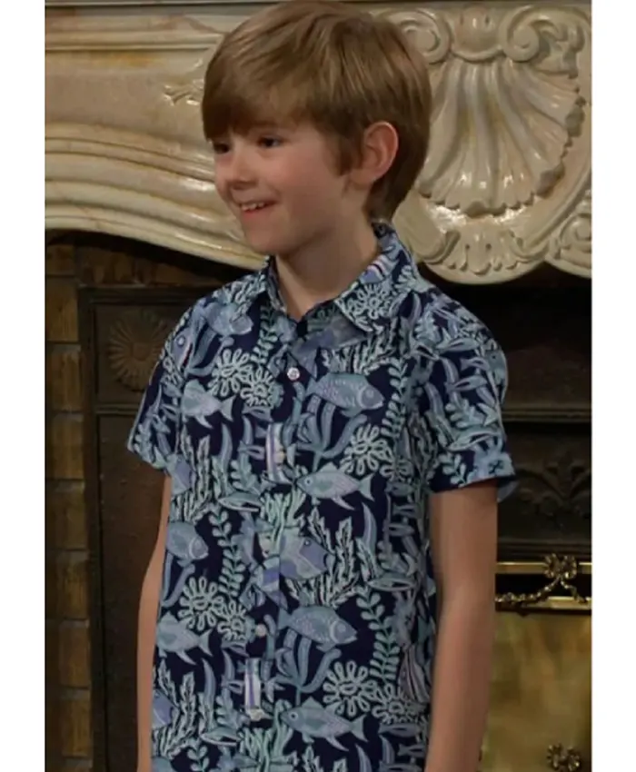 The Young And The Restless Redding Munsell Fish Shirt
