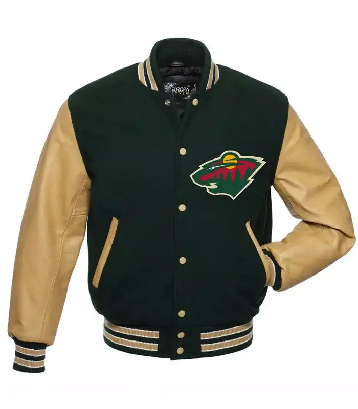 Thomas Minnesota Wild Green And Golden Jacket