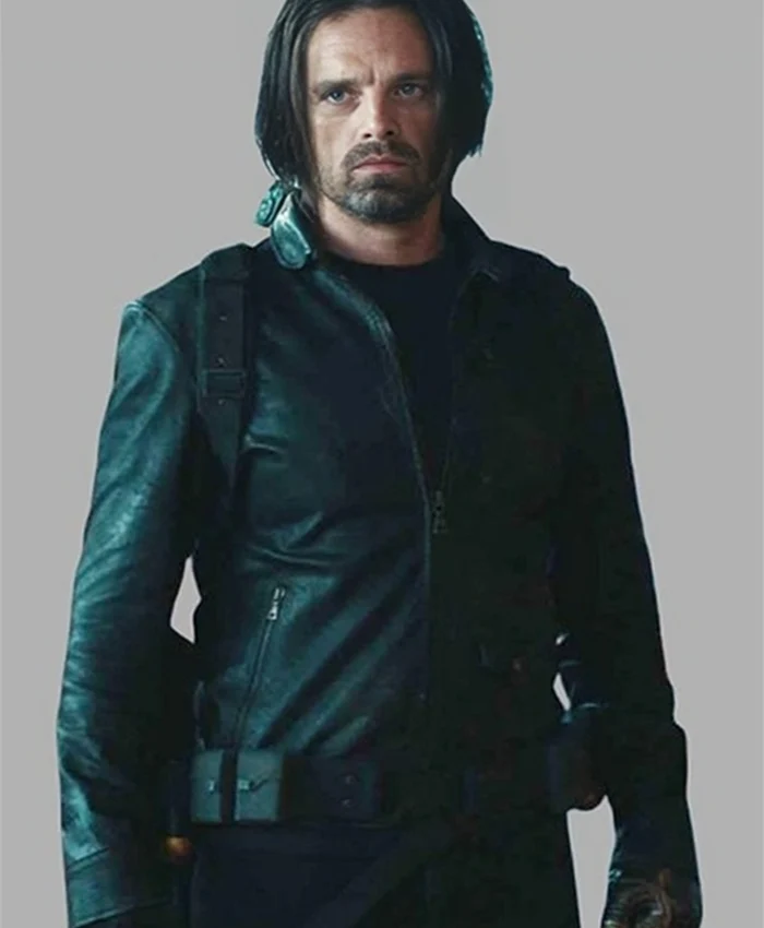 Thunderbolts 2025 Bucky Barnes Black Jacket
