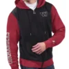 Thursday Night Gridiron Washington Commanders Starter Black And Burgundy Full Zip Hoodie