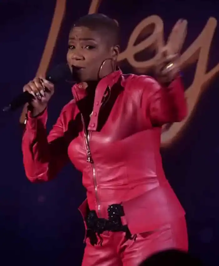 Tiffany Haddish Leather Jacket - Image 2