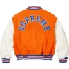 Tiger Orange Varsity Jacket