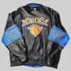 Timothee Chalamet New York Knicks Leather Jacket