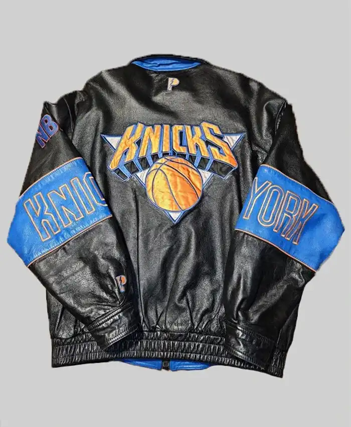 Timothee Chalamet New York Knicks Leather Jacket