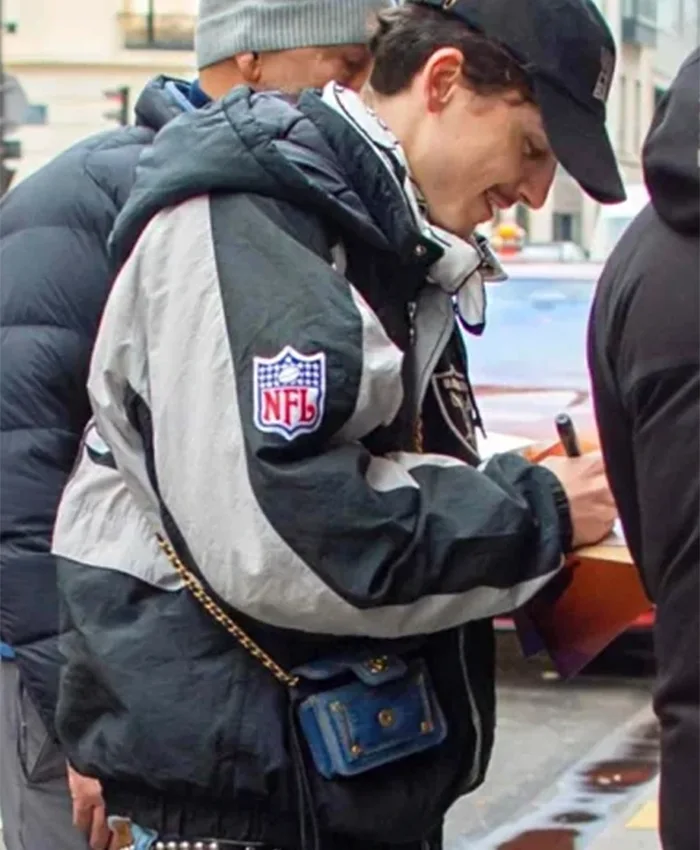 Timothee Chalamet Raiders Hooded Jacket