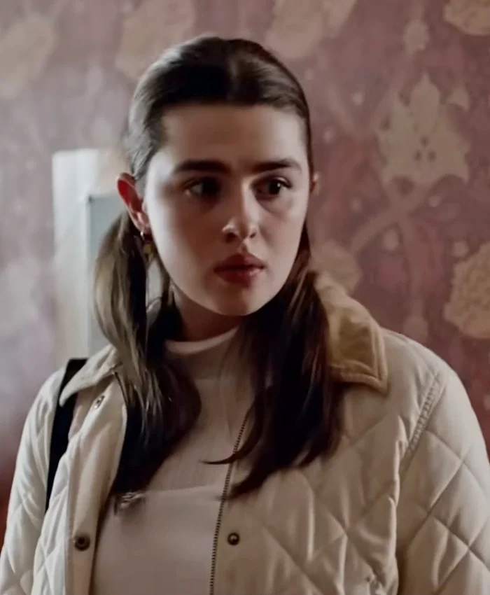 Tina 2025 Antonia Robinson White Quilted Jacket