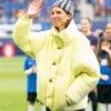 Tobin Heath SheBelieves Cup 2026 Neon Yellow Jacket