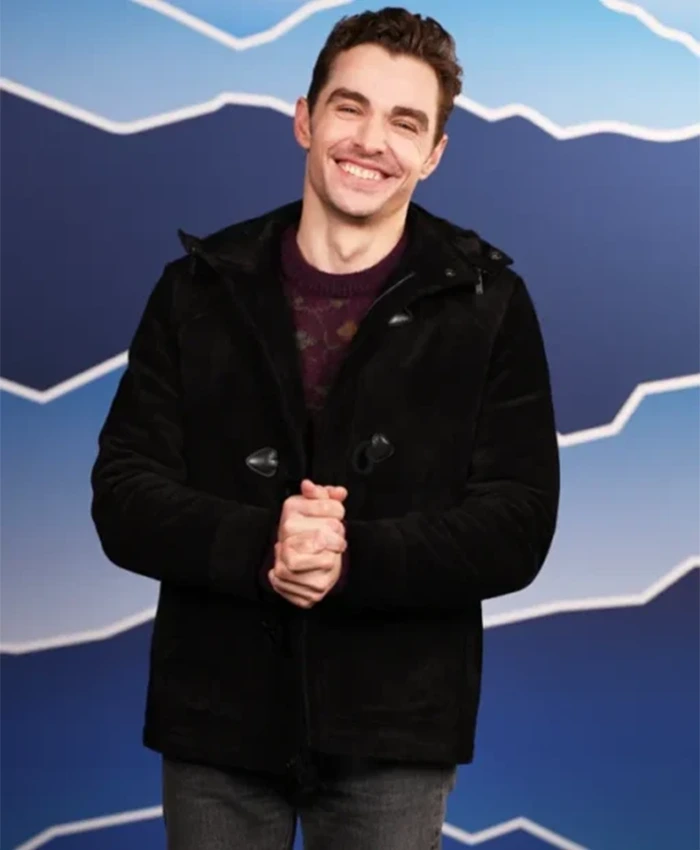 Together 2025 Dave Franco Black Suede Jacket