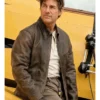 Tom Cruise Digger 2026 Rockwell Digger Brown Distressed Leather Jacket
