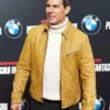 Tom Cruise Mission Impossible 4 Ghost Protocol Premiere Event Ethan Hunt Leather Jacket