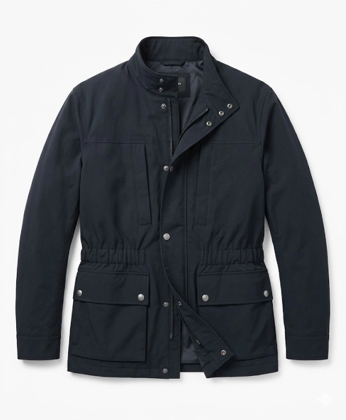 Tom Hardy Black Jacket In MobLand