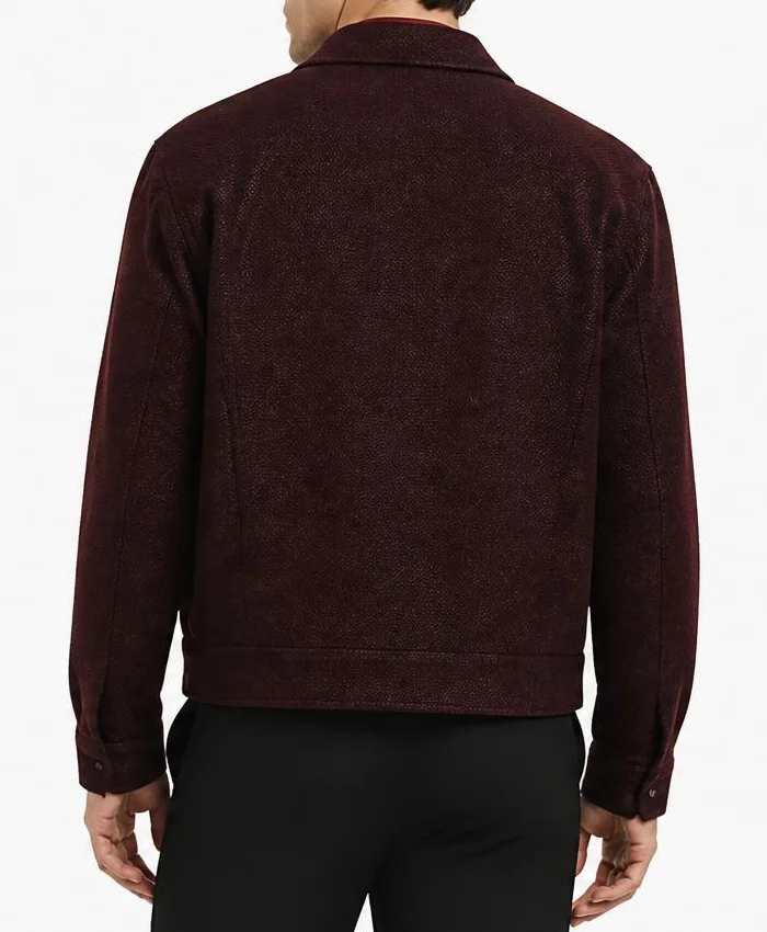 Tom Holland Brand New Day Maroon Jacket Men
