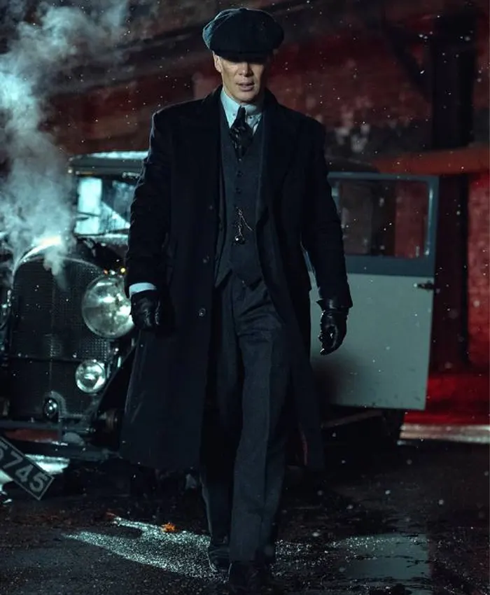 Peaky Blinders: The Immortal Man 2026 Tommy Shelby Black Coat - Image 2