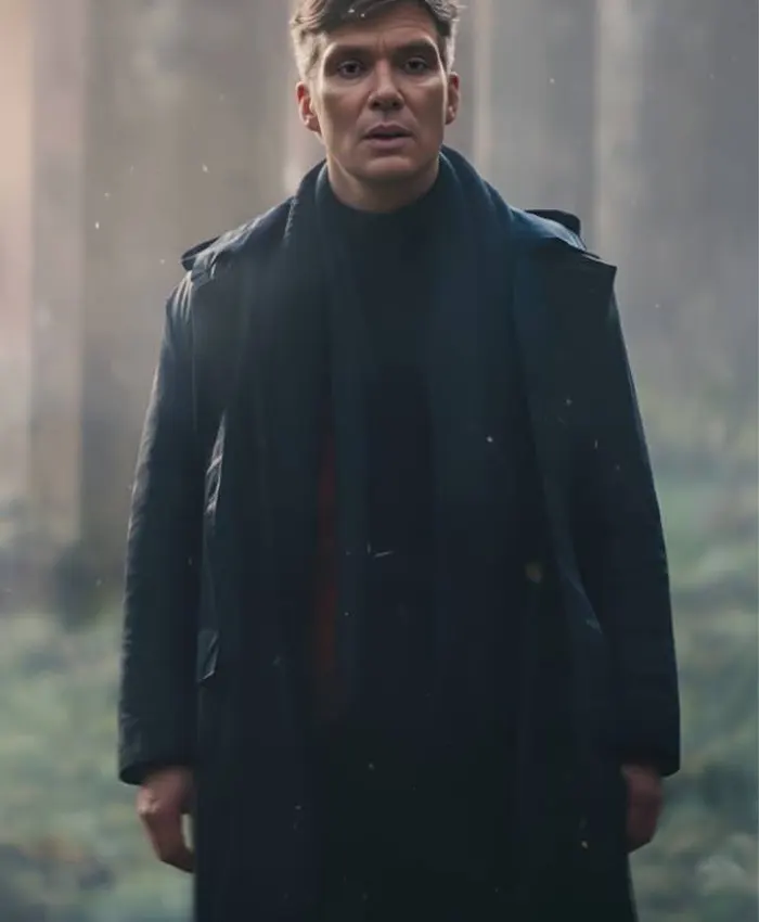 Peaky Blinders: The Immortal Man 2026 Tommy Shelby Black Coat - Image 5