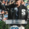 Top 50 Players Seattle Seahawks Black Letterman Varsity Jacket For Unisex