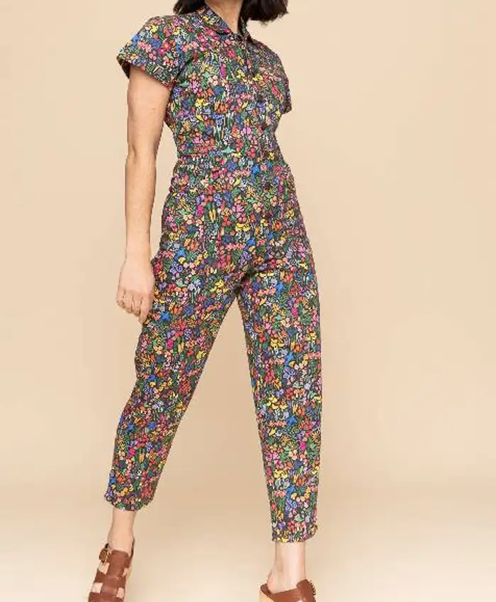 Top Chef S22 Print Floral Jumpsuit