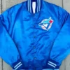 Toronto Blue Jays 1980s Spellout Varsity Jacket
