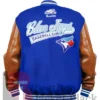 Toronto Blue Jays Blue Brown Letterman Varsity Jacket For Men And Women