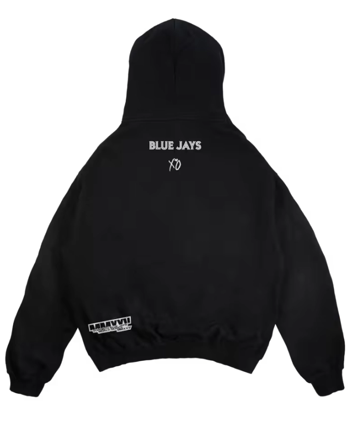 Toronto Blue Jays X The Weeknd 2025 WSL Black Hoodie