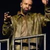 Toronto Drake Camo Leather Jacket